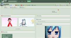 Desktop Screenshot of dwytie04.deviantart.com