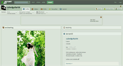 Desktop Screenshot of cubedguitarist.deviantart.com