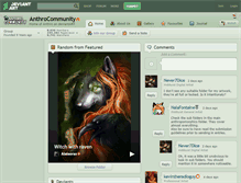 Tablet Screenshot of anthrocommunity.deviantart.com