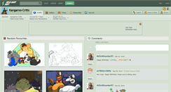 Desktop Screenshot of kangaroo-critic.deviantart.com