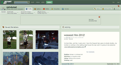 Desktop Screenshot of cptndunsel.deviantart.com