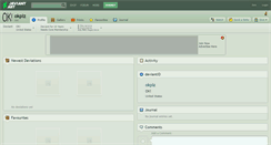 Desktop Screenshot of okplz.deviantart.com