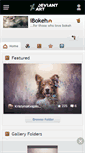 Mobile Screenshot of ibokeh.deviantart.com
