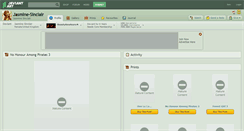 Desktop Screenshot of jasmine-sinclair.deviantart.com