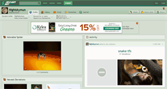 Desktop Screenshot of nightskymun.deviantart.com