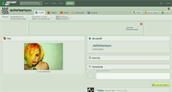 Desktop Screenshot of jackieheartsyou.deviantart.com