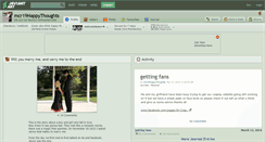 Desktop Screenshot of mcr19happythoughts.deviantart.com