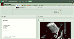 Desktop Screenshot of eyeofchaos.deviantart.com