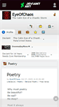 Mobile Screenshot of eyeofchaos.deviantart.com