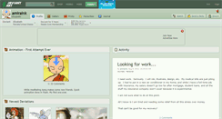 Desktop Screenshot of amiraink.deviantart.com