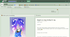 Desktop Screenshot of lumiec.deviantart.com
