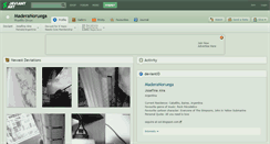 Desktop Screenshot of maderanoruega.deviantart.com