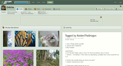 Desktop Screenshot of oniicha.deviantart.com