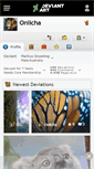 Mobile Screenshot of oniicha.deviantart.com