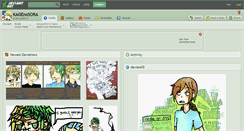 Desktop Screenshot of kagenosora.deviantart.com