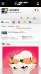 Mobile Screenshot of luna459.deviantart.com