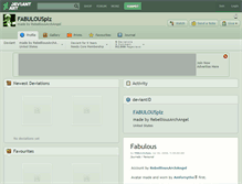 Tablet Screenshot of fabulousplz.deviantart.com