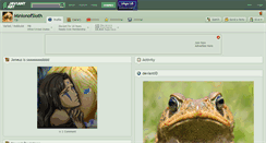 Desktop Screenshot of minionofsloth.deviantart.com