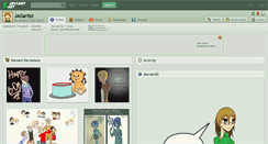 Desktop Screenshot of jagartist.deviantart.com