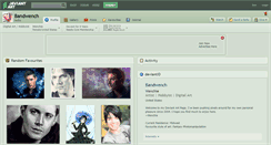 Desktop Screenshot of bandwench.deviantart.com