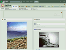 Tablet Screenshot of mariomz.deviantart.com