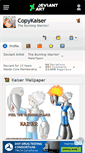 Mobile Screenshot of copykaiser.deviantart.com