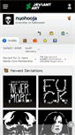 Mobile Screenshot of nuohooja.deviantart.com