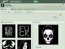 Tablet Screenshot of nuohooja.deviantart.com