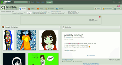 Desktop Screenshot of greenbaka.deviantart.com