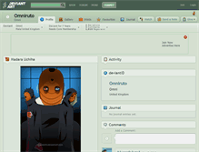 Tablet Screenshot of omniruto.deviantart.com