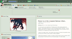 Desktop Screenshot of digital-klown.deviantart.com