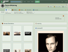 Tablet Screenshot of future-blitzkrieg.deviantart.com