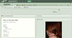 Desktop Screenshot of greenglass.deviantart.com