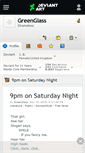 Mobile Screenshot of greenglass.deviantart.com