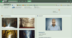 Desktop Screenshot of northstar76.deviantart.com