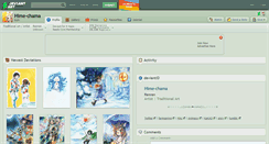 Desktop Screenshot of hime-chama.deviantart.com