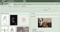 Desktop Screenshot of lukespidey.deviantart.com
