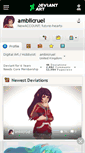 Mobile Screenshot of ambiicruel.deviantart.com