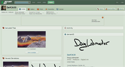 Desktop Screenshot of dark3630.deviantart.com