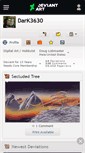 Mobile Screenshot of dark3630.deviantart.com