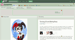 Desktop Screenshot of emmiemckee.deviantart.com