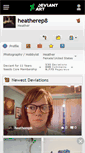 Mobile Screenshot of heatherep8.deviantart.com