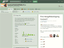 Tablet Screenshot of mangapokeshippers-fc.deviantart.com