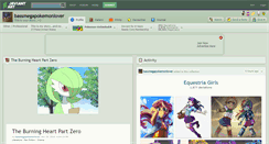 Desktop Screenshot of bassmegapokemonlover.deviantart.com
