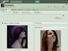 Tablet Screenshot of ilaria94ilaria.deviantart.com