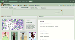 Desktop Screenshot of jinx12345.deviantart.com