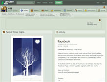 Tablet Screenshot of h-n.deviantart.com