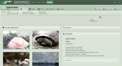 Desktop Screenshot of luck-in-love.deviantart.com