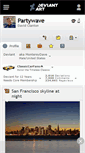 Mobile Screenshot of partywave.deviantart.com