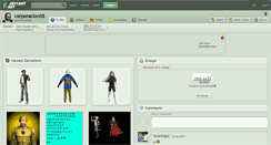 Desktop Screenshot of corporacion08.deviantart.com